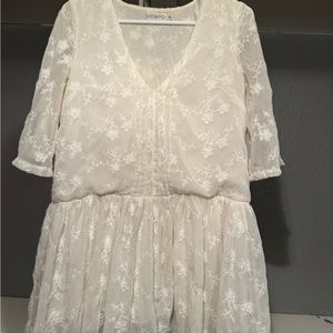Off white dress